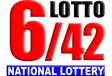 6/42 Lotto Logo