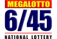6/45 Lotto Logo
